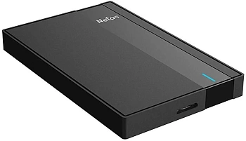 Внешний жесткий диск 2Tb, Netac K331, USB 3.0, Black, Plastic Case (NT05K331N-002T-30BK)