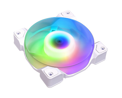 Комплект вентиляторов для корпуса ID-Cooling DF-12025-ARGB-TRIO S (ID-FAN-DF-12025-ARGB-TRIO-SNOW)