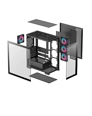 Компьютерный корпус Deepcool CG580 4F (R-CG580-BKADA4-G-1)