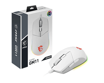 Мышь MSI Clutch GM11 White (CLUTCH GM11 WHITE)