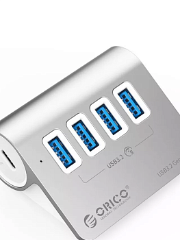 USB Хаб ORICO M3U4-G2-05-SV-BP  (M3U4-G2-05-SV-BP)