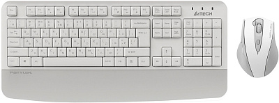 Клавиатура+мышь беспроводная A4tech Fstyler FG2500S Plus - White (A4T FG2500SPlus White)