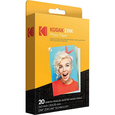 Фотобумага 2х3 Kodak ZINK 20 шт (RODZ2X320)