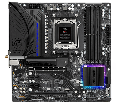Материнская плата ASRock B650M PG RIPTIDE AM5 mATX (B650M PG RIPTIDE)