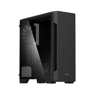 Компьютерный корпус Zalman S3 TG Black без Б/П (S3 TG)