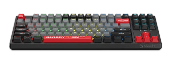 Клавиатура A4Tech Bloody S87, Red, USB, BLMS Red Plus Switch, Multimedia Gaming (S87 RED)