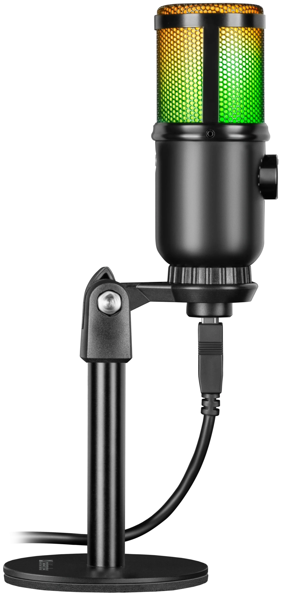 Игровой стрим микрофон Defender Glow GMC 400 USB, провод 1.3 м (64640)