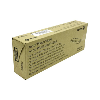 Тонер-картридж Xerox 106R02249 (голубой) (106R02249)