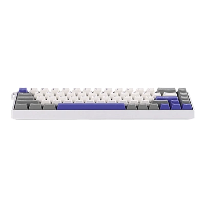 Клавиатура AULA WIN68, Magnetic, Gray Wood switch, White-Blue-Purple (WIN68HE MAX GWB)
