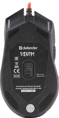 Компьютерная мышь оптическая Defender Venom GM-640L  (52640)