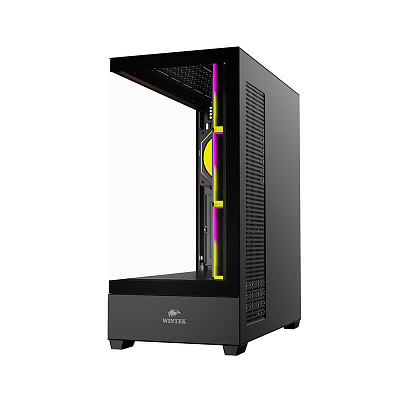 Корпус Wintek Tower 225-B TG, Black (225-B TG)