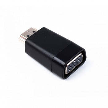Переходник HDMI-VGA Cablexpert A-HDMI-VGA-001, 19M/15F (A-HDMI-VGA-001)