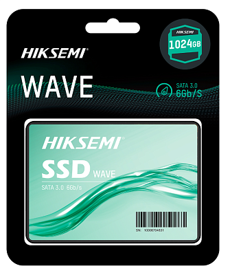 Твердотельный накопитель SSD Hiksemi (Hikvision), HS-SSD-WAVE(S) 1024G SATA (HS-SSD-WAVE(S) 1024G)