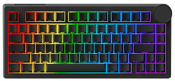 Клавиатура Ajazz AK820 V2, Ice Island Switch, Black (AK820V2/Island/Black)