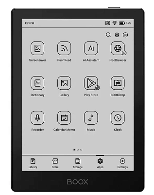 Электронная книга ONYX BOOX ONYX Go 6 черный (ONYX Go 6)