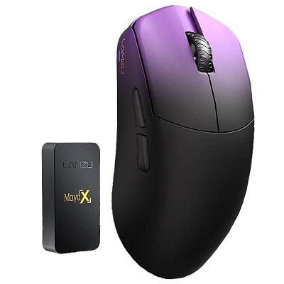 Мышь Lamzu Maya X, Purple Shadow (6975637430114)