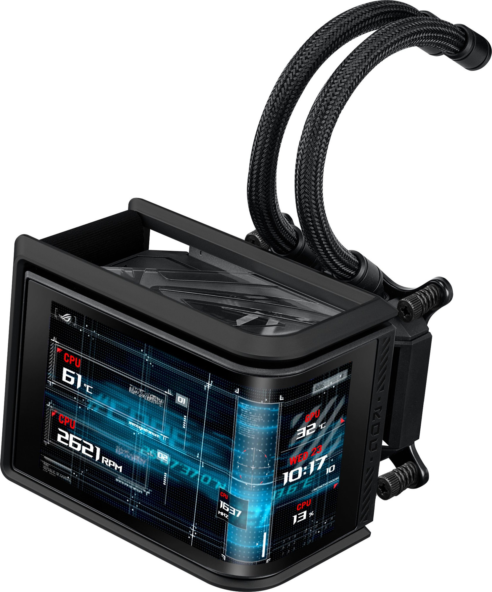 Водяное охлаждение CPU Asus ROG Ryuo IV SLC 360 ARGB - Black (ROG RYUO IV SLC 360 ARGB)