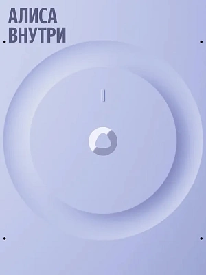 Умная колонка Яндекс Станция 3 с Zigbee Фиолетовый (YNDX-00060PPL)