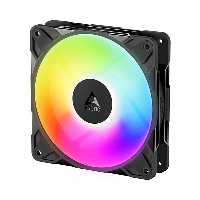 Кулер для корпуса ARCTIC P12 Pro Reverse A-RGB, Black (ACFAN00322A)