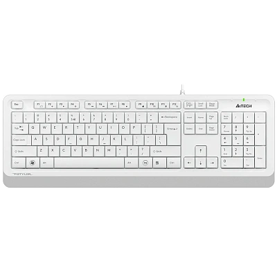 Клавиатура A4tech Fstyler FK10-WHITE USB (FK10-WHITE Fstyler)