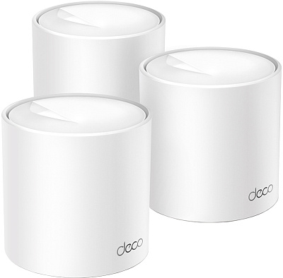 Домашняя Mesh-система Wi-Fi 6 TP-Link Deco X1500(3-pack) (Deco X1500(3-pack))