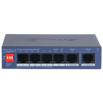 Коммутатор Dahua CS4006-4ET2GT-36 (DH-CS4006-4ET2GT-36)