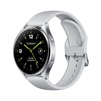 Смарт часы Xiaomi Watch 2 Silver Case With Gray TPU Strap (M2320W1)