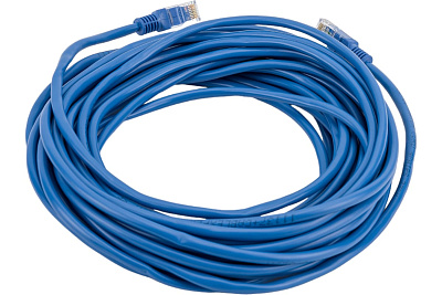 Патч-корд UTP Cablexpert, кат. 5e, 10м, синий (PP10-10M/B)