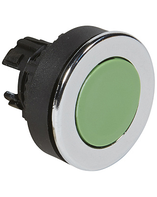 Legrand  023815 Osmoz гол.кнопки 30мм ЗЕЛ, потайн. без фикс. (023815)