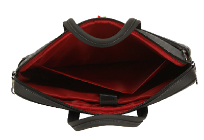 Сумка для ноутбука 15.6" Sumdex CKN-009GY, Gray, экокожа (CKN-009GY)