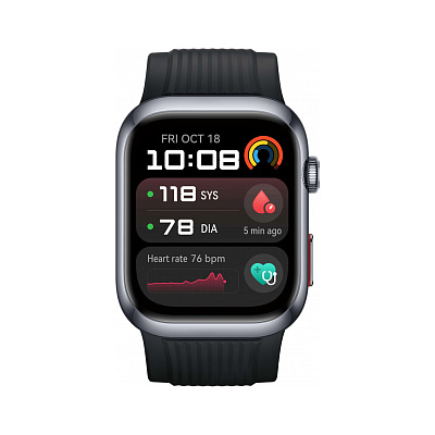 Смарт часы Huawei Watch D2 LCA-B10 Black Fluoroelastomer Strap (55020DAE)