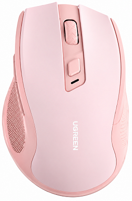 Мышь беспроводная Ugreen MU006, Pink (15378B)
