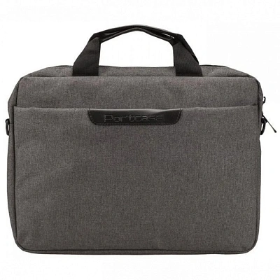 Сумка для ноутбука 14" Portcase KCB-164, Grey, Полиэстер (KCB-164 GREY)