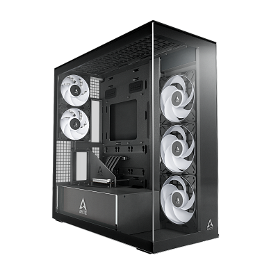 Компьютерный корпус Arctic Xtender VG, Black, Clear Glass (ACPCC00024A)