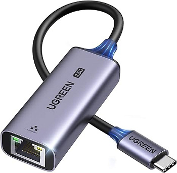 Адаптер UGREEN CM648 25052 USB-C 3.1 GEN1 To 2.5G Ethernet (25052)