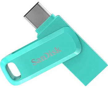 Флэш-накопитель Sandisk Ultra Dual Drive Go USB Type- C 128GB, Absinthe Green (SDDDC3-128G-G46AG)