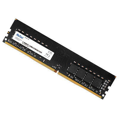 Модуль памяти Netac Basic, NTBSD4P32SP-08, DDR4 DIMM, 8Gb, 3200Mhz, C16 (NTBSD4P32SP-08)