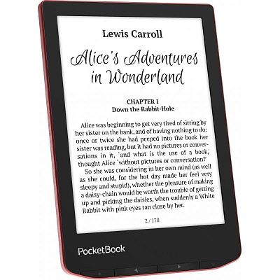 Электронная книга PocketBook PB634-3-CIS красный (PB634-3-CIS)