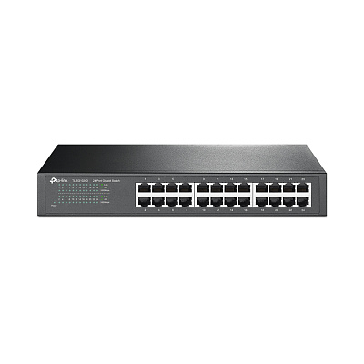 Коммутатор TP-Link TL-SG1024D 24-портовый гигабитный настольный (TL-SG1024D)