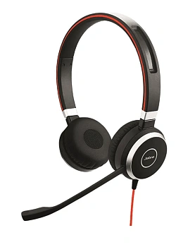 Гарнитура Jabra Evolve 40 MS Stereo, 2.15m, Black (EVOLVE 40 MS STEREO)