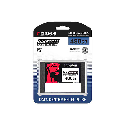 Твердотельный накопитель SSD Kingston SEDC600M/480G SATA 7мм (SEDC600M/480G)