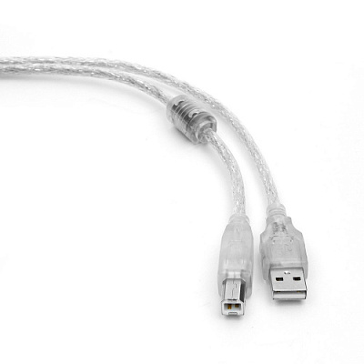 Кабель USB 2.0 Pro Cablexpert, AM/BM, 3м (CCF-USB2-AMBM-TR-10)