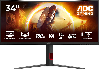 Монитор AOC CU34G4 34" Черный (CU34G4/01)