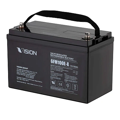 Аккумулятор для ИБП Vision c емкостью 12В 100Ач (CT12-100EX)