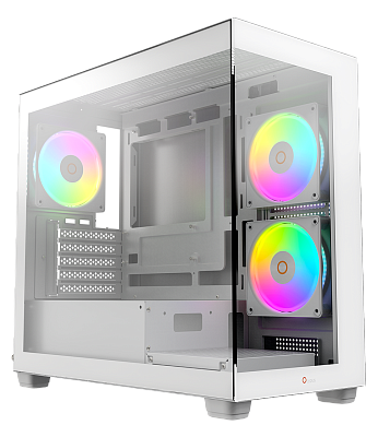 Корпус Ocypus Gamma C52 WH ARGB (Gamma-C52-WHD300XX-GL)