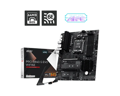 Материнская плата MSI PRO B840-S EVO WIFI6E (PRO B840-S EVO WIFI6E)