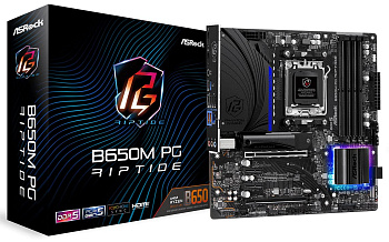 Материнская плата ASRock B650M PG RIPTIDE AM5 mATX (B650M PG RIPTIDE)