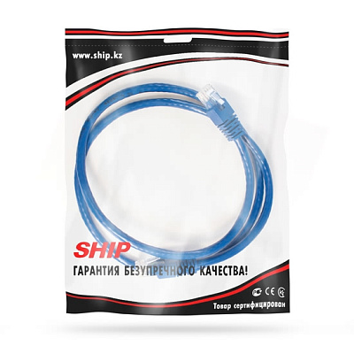 Патч Корд SHIP Cat.6 UTP LSZH RJ-45 1 м S6025BL0100-P (S6025BL0100-P)