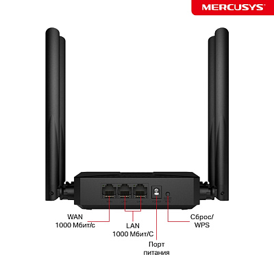 Маршрутизатор беспроводной Mercusys MR62X  (MR62X)