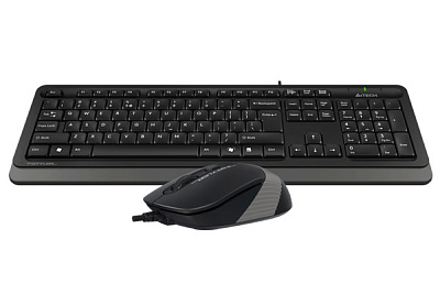 Клавиатура+мышь A4tech Fstyler F1010-GREY Fstyler USB (F1010-GREY Fstyler)